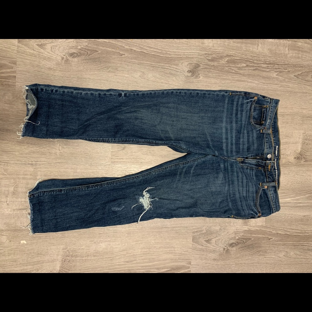 Old Navy Ripped Boyfriend Jeans